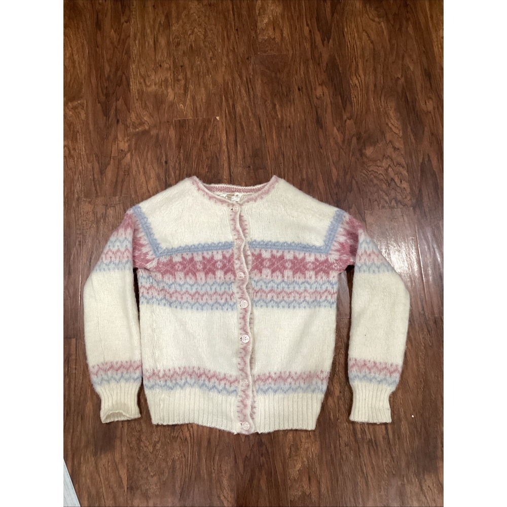 Vintage Icelandic 100% Pure Wool Womens Large